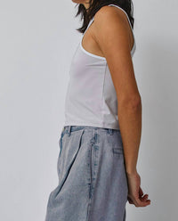Color Blocked Sleeveless Top