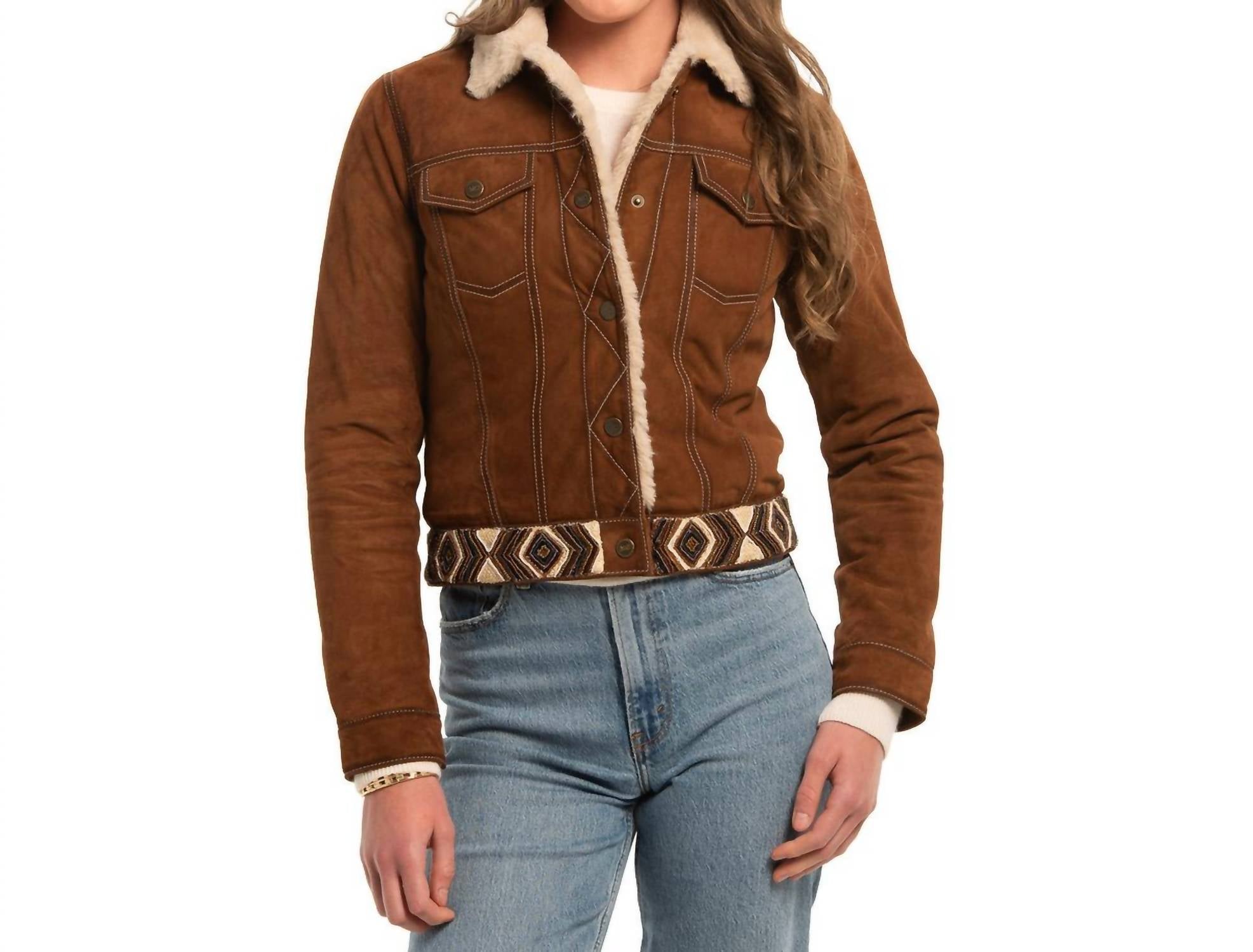 Madison Creek Outfitters - Bison Beaded Jacket