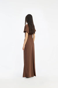 Rotate - Satin Flowy Sleeve Dress