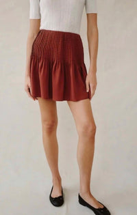 Bella Dahl - Pintuck Mini Skirt