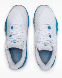 Diadem Sports Women's Court Burst Pickleball Shoes in white blue grey - women's shoe - view 5