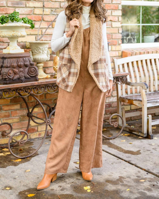 Geegee - More Than Friends Corduroy Jumpsuit