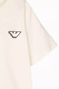 Armani - Boys Short Sleeve Graffiti Back Tshirt