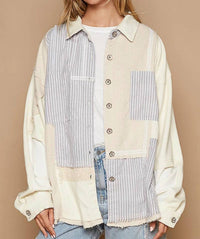 Pol - Upgrade Your Jacket Game Oversized Shacket