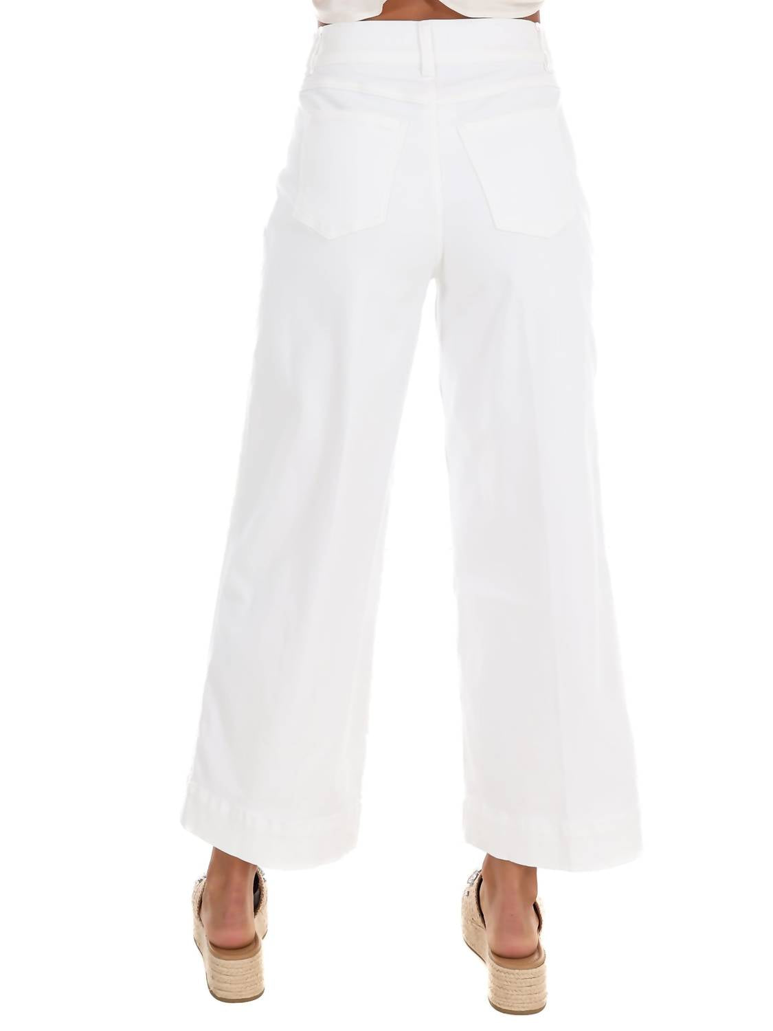 Spanx - Cropped Wide Leg Jeans