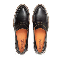 PIKOLINOS Women's Aldaya Leather Shoes in black - women's flats - alternate view