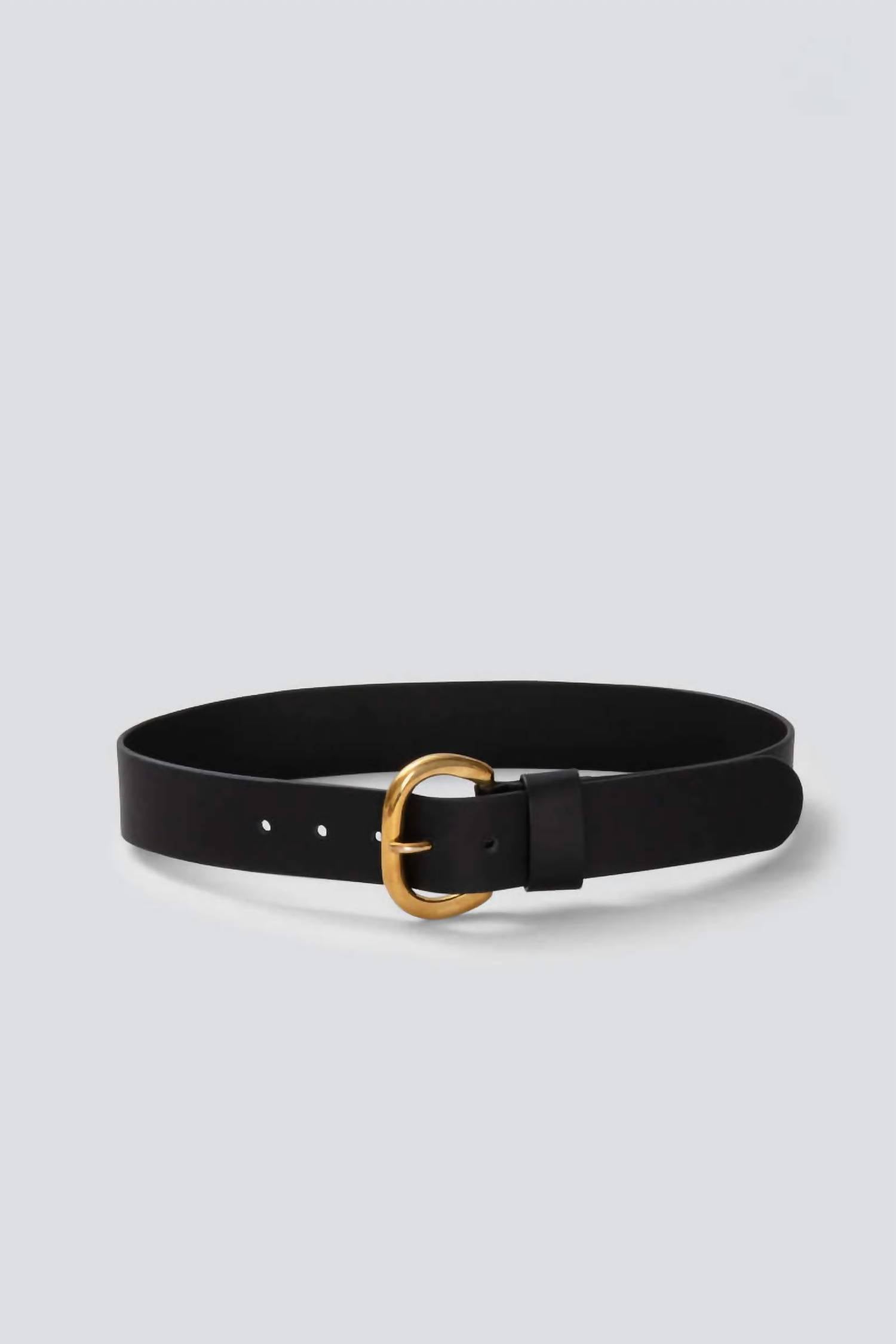 RACHEL COMEY Women's Double Wrap Estate Belt in black - women's accessory