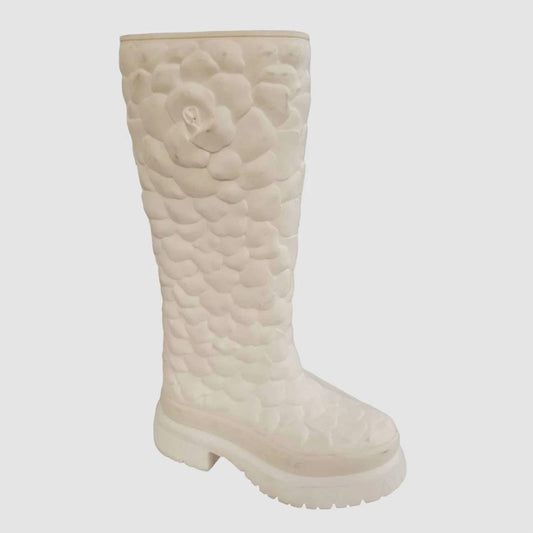 Valentino Garavani - Women's Rubber Rose Edition Atelier Knee Hi Boots