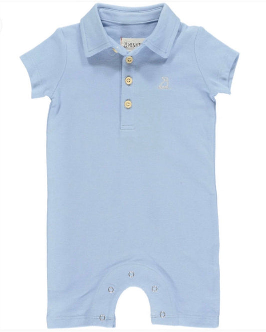 Me & Henry - Kid's Pique Polo Shortall