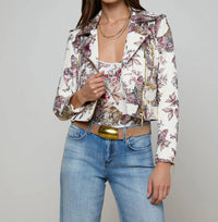 L'Agence - Blakely Leather Biker Jacket