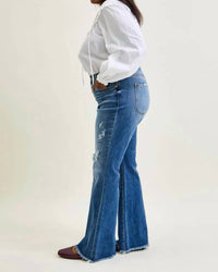 Judy Blue - Mid Rise Flare Jean