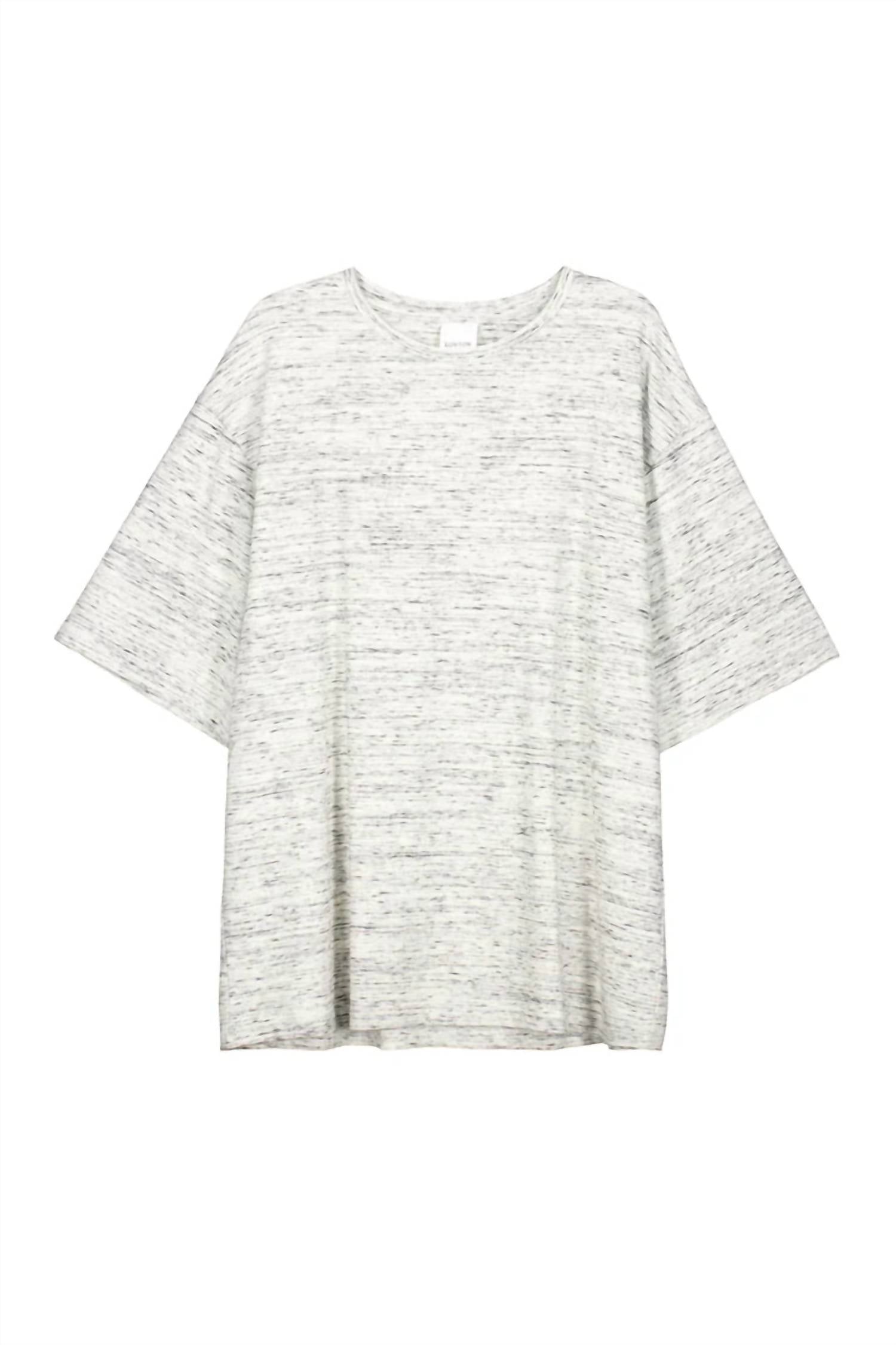 Kowtow Box Tee in marble - men's t-shirt - view 6