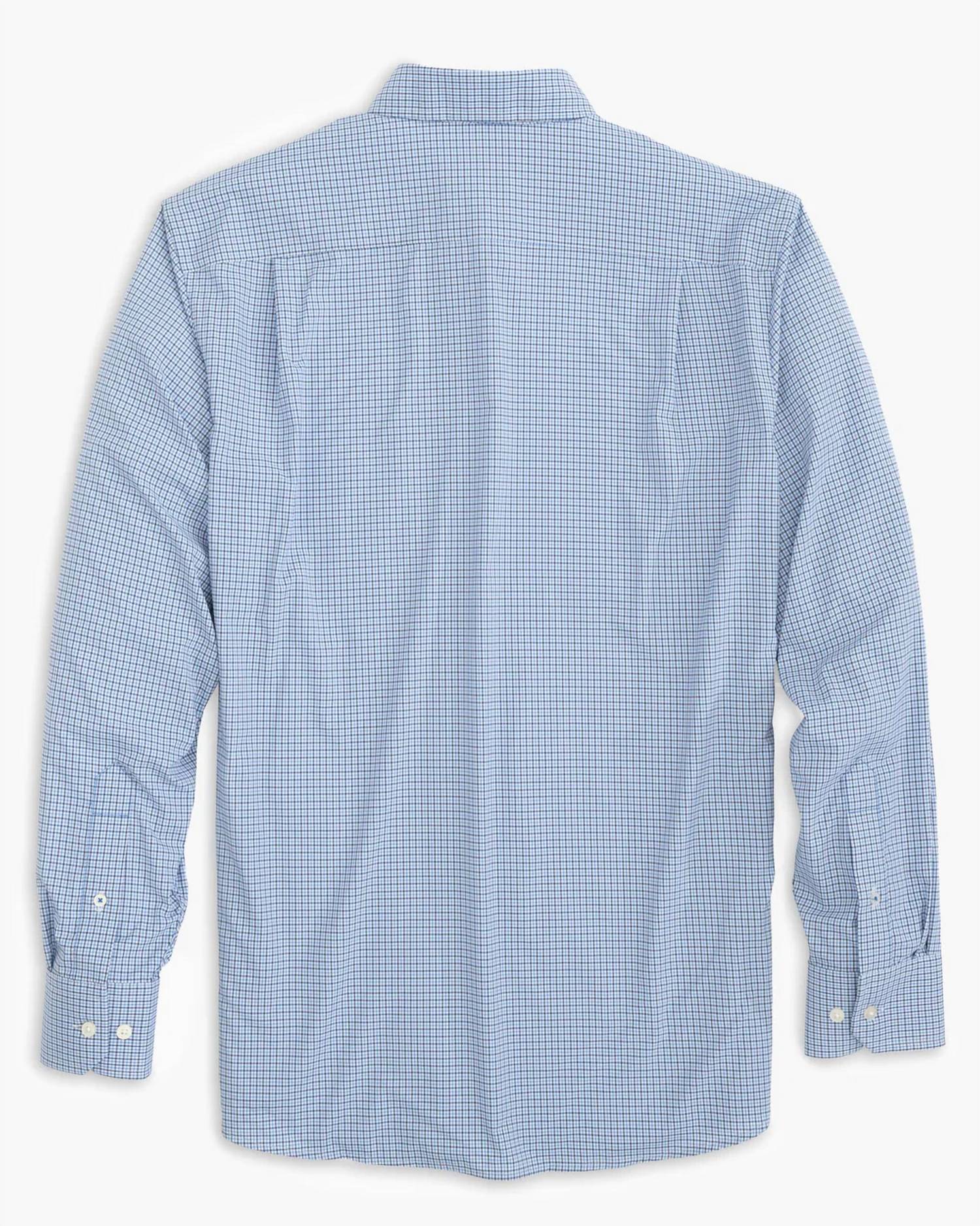 SOUTHERN TIDE Intercoastal Sport Shirt in seven seas blue - men's shirt - view 5