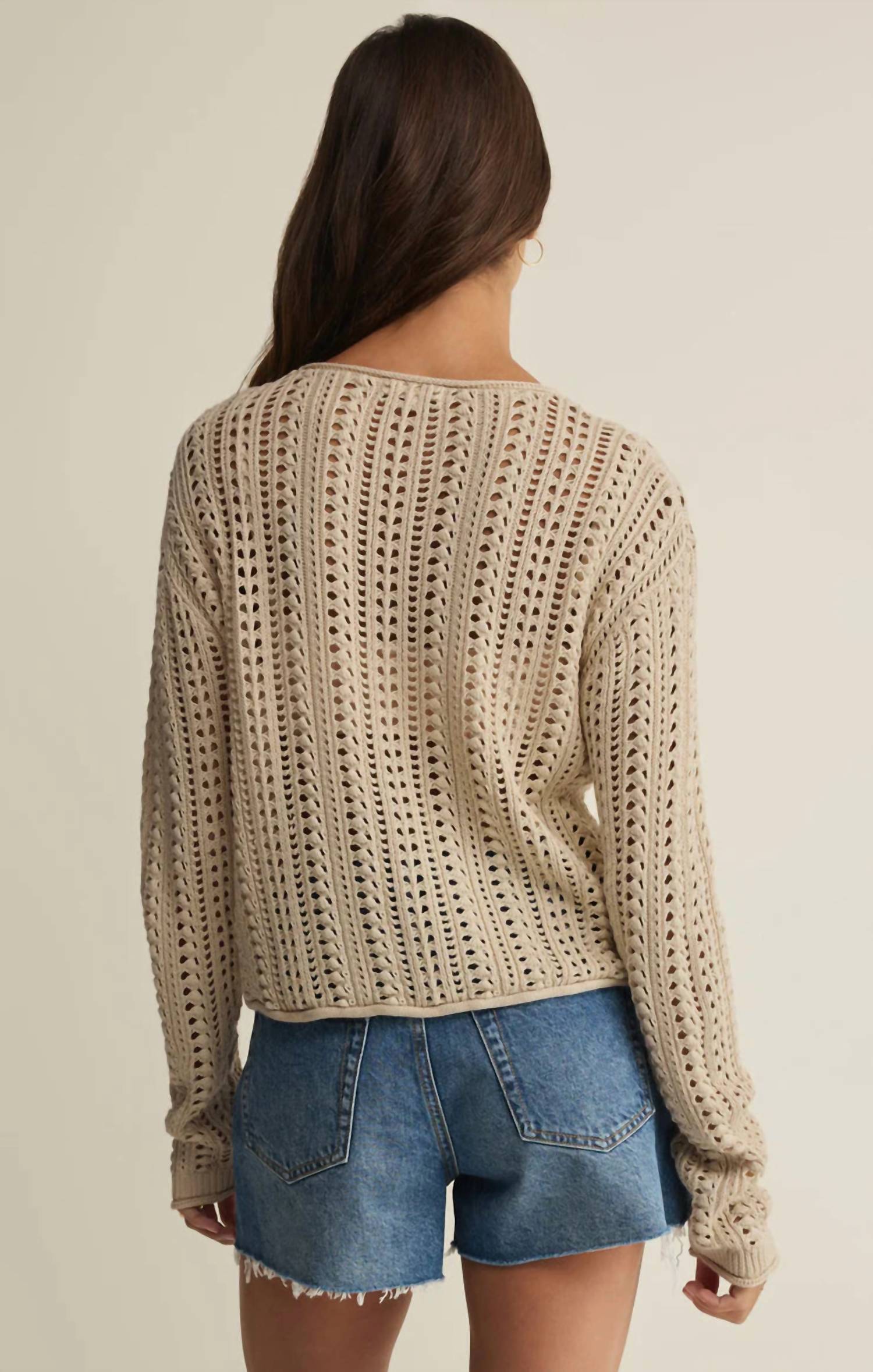 Z Supply - Upland Crochet Sweater