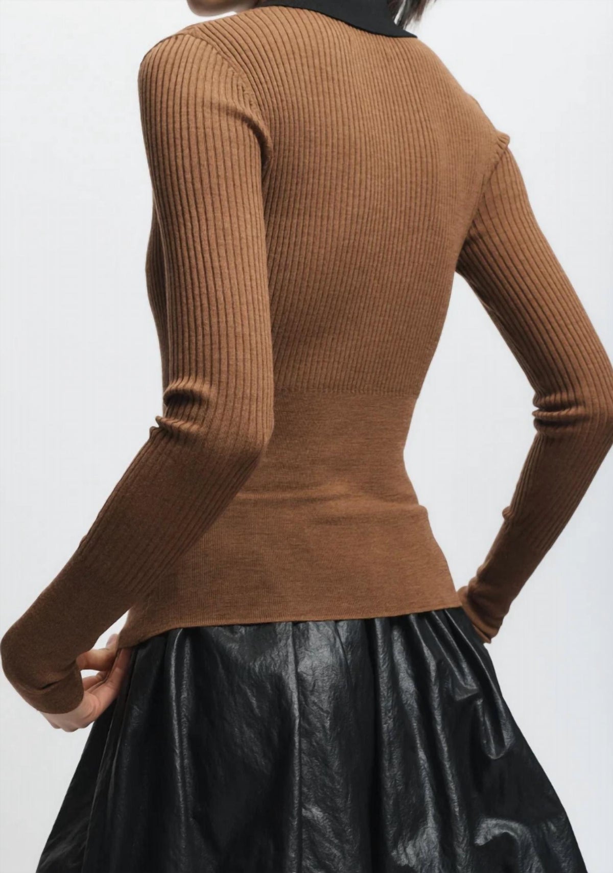 Saint Art - Cillian Rib Polo Sweater