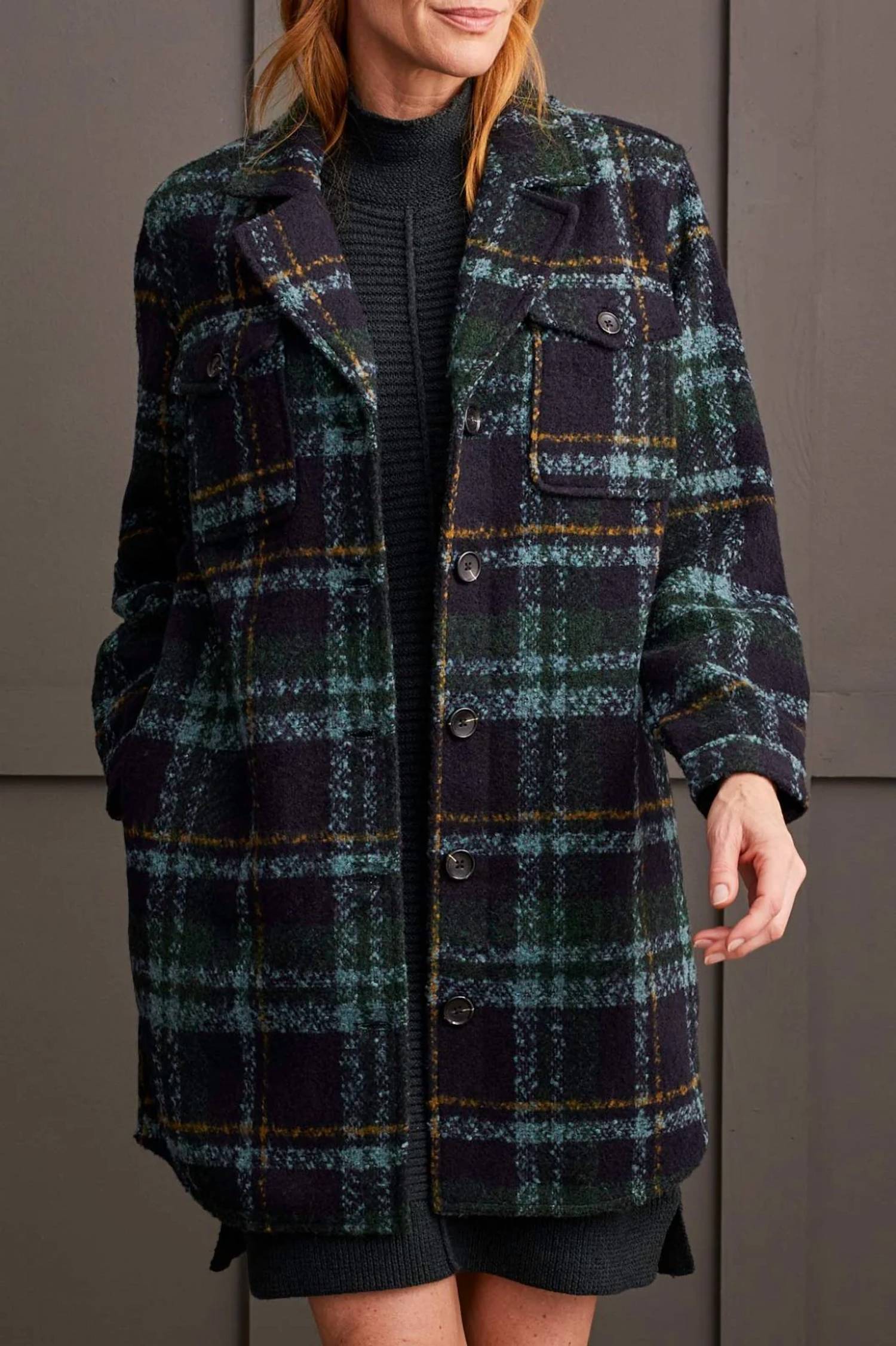 Tribal - Notch Collar Car Jacket