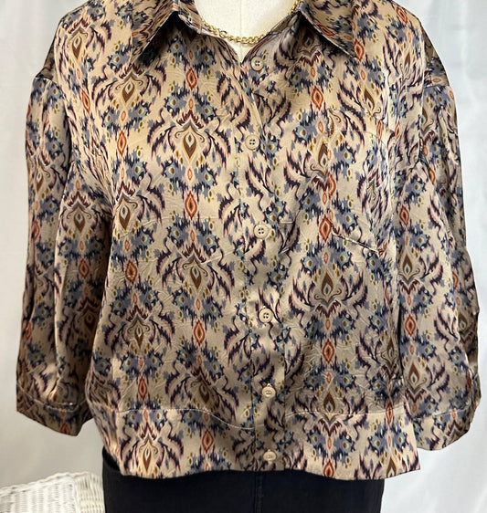 Anonyme - Women's Just For Me Button Down Shirt Jacket