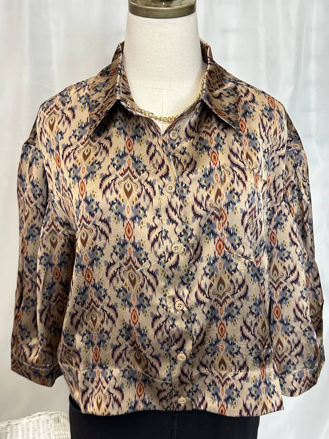 Anonyme - Women's Just For Me Button Down Shirt Jacket