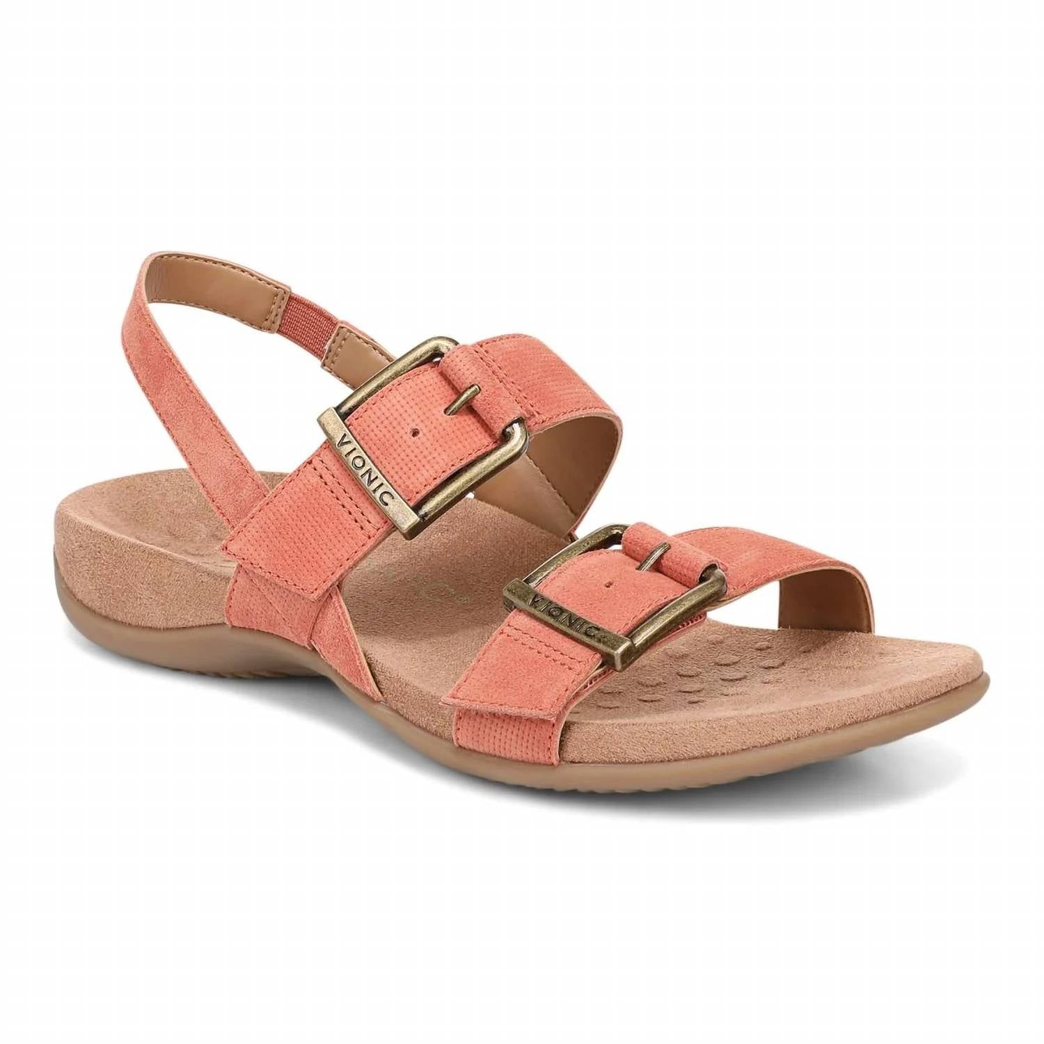 VIONIC WOMEN'S REESE SANDALS in brandy - women's sandal