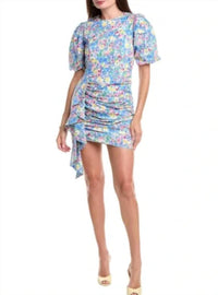 En Saison - Sia Floral Ruched Mini Dress