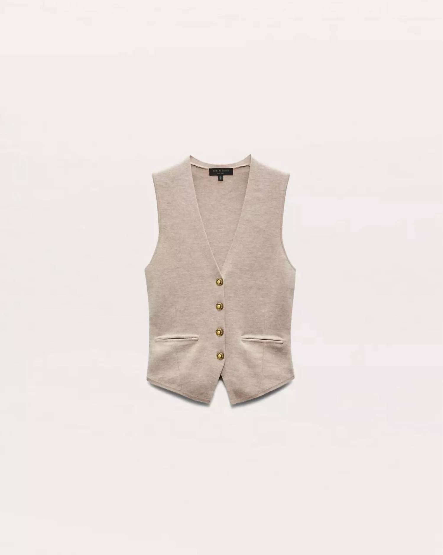 Rag & Bone - Ella Merino Wool-blend Sweater Vest
