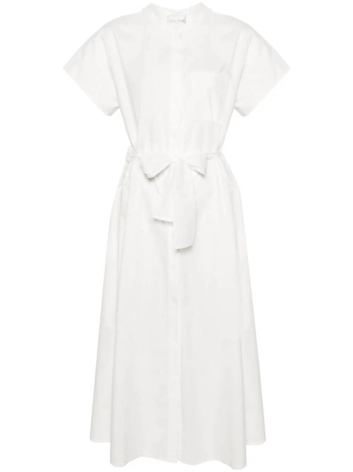 Forte Forte - Cotton Poplin Belted Dress
