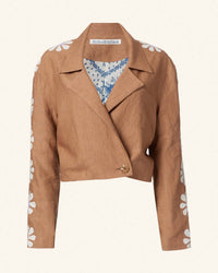 Alix Of Bohemia - Archer Fawn Daisy Blazer