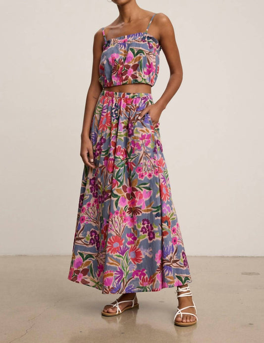 Velvet By Graham & Spencer - Jess Floral Maxi Skirt