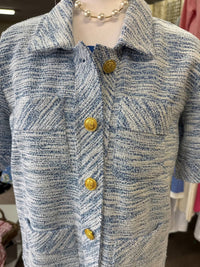 Sharon Young - Tweed Short Sleeve Jacket