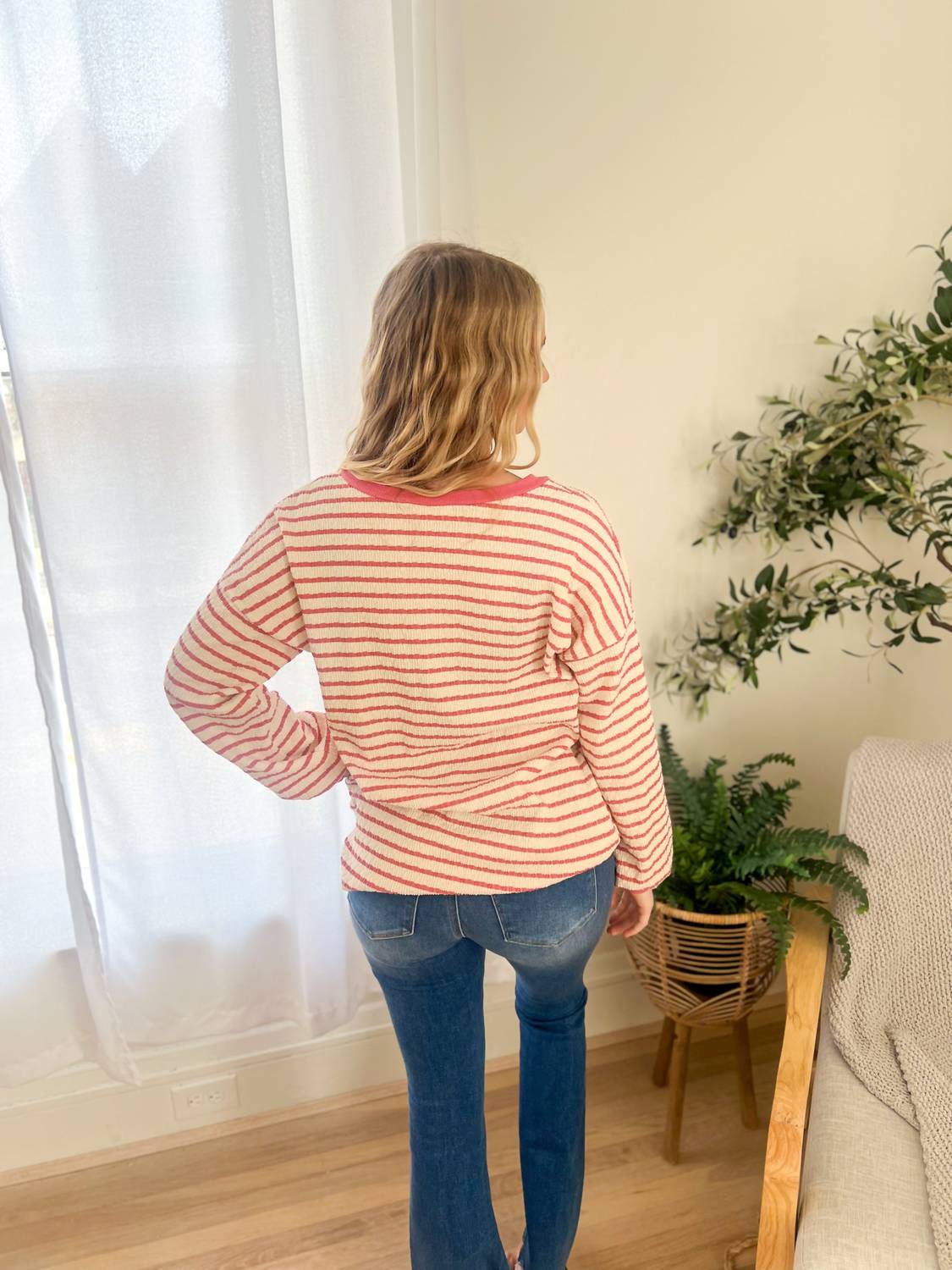 Lovely Melody - Emily Stripe Top