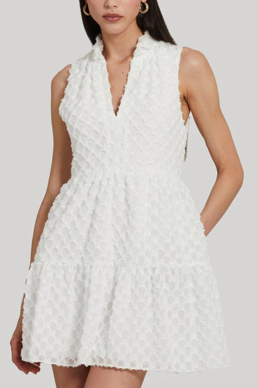 Amanda Uprichard - Connolly V-neck Mini Dress