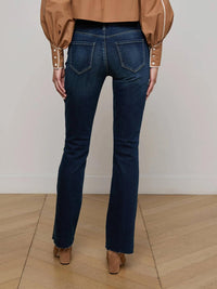 L'Agence - Sneeki Low Rise Straight Jeans
