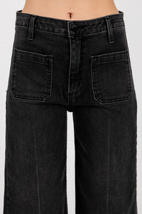 Letter to Juliet Hillside Avenue Sailor Pocket Jeans in washed black - women's jeans - view 4