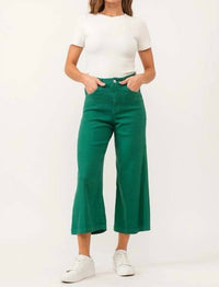 Dear John Denim - Audrey Super High Rise Cropped Wide Leg Pants