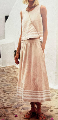 Xirena - Lucille Linen Skirt