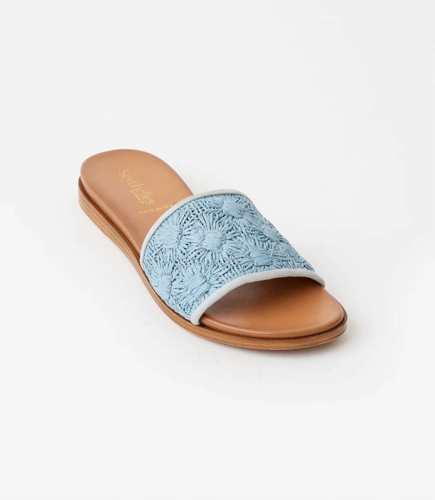 Seychelles - Women's Dakota Flower Raffia Slides