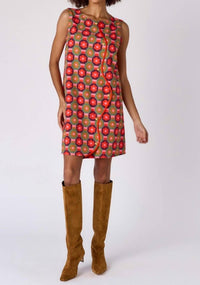 Crosby by Mollie Burch Zaire Sleeveless Shift Dress in mod daisy - women's dress