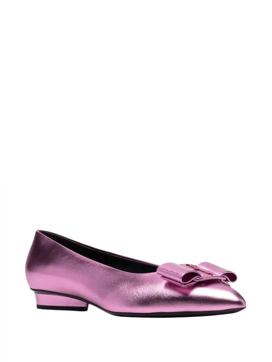 Salvatore Ferragamo - Women's Viva Bow-detail Ballerina Shoes