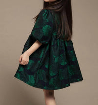 Petite Hailey - JACQUARD BALLOON DRESS