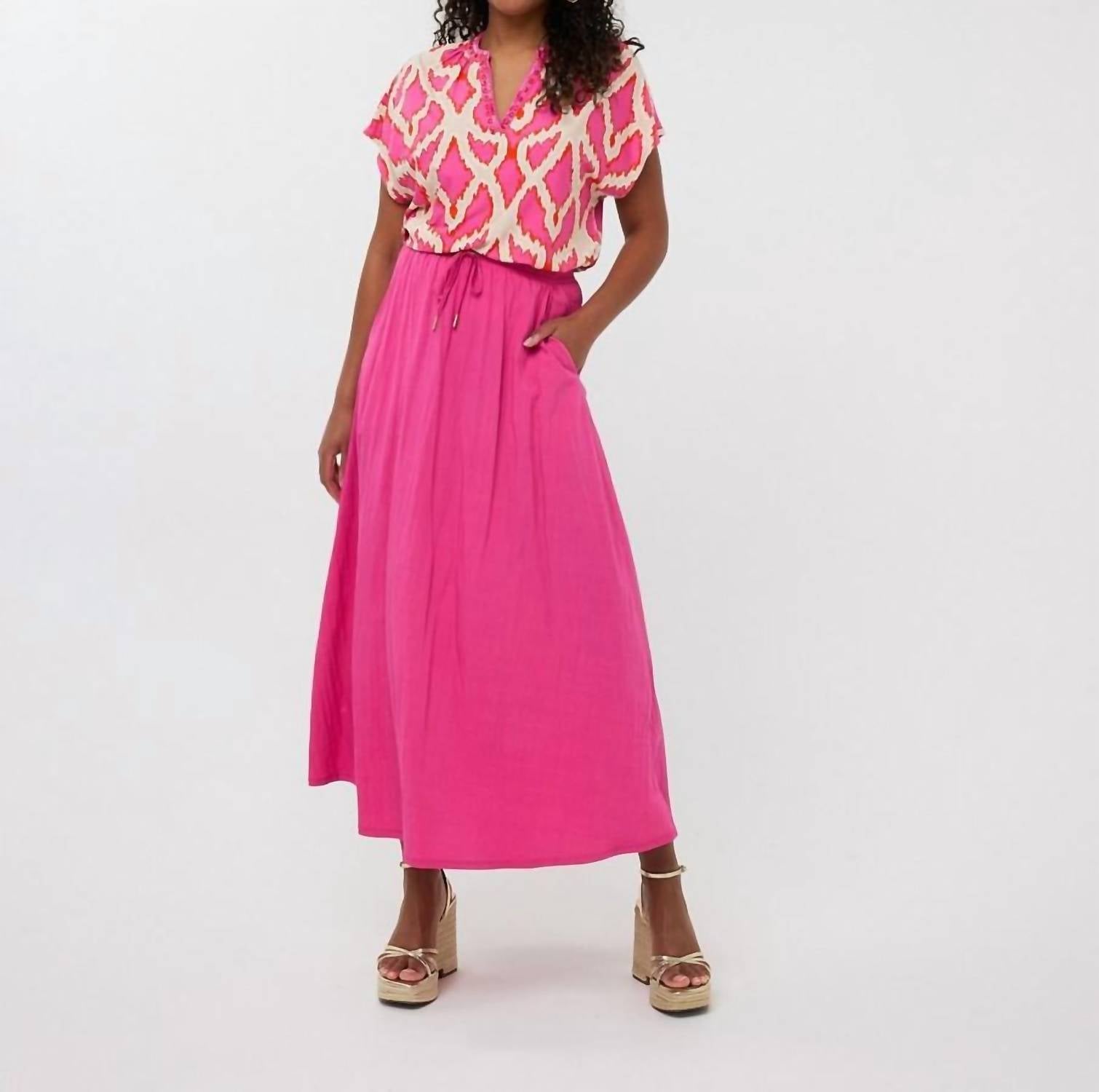 ESQUALO Telse Top in beads disco spark - women's blouse - view 4