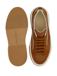 Salvatore Ferragamo - Men's Cassina Quilted Leather Low-top Sneakers