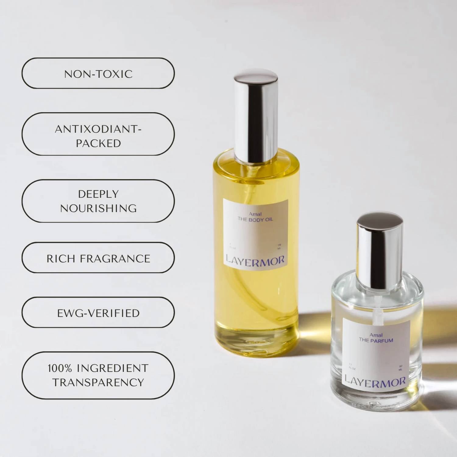 Layermor - Unisex Clean Fragrance Layering Set