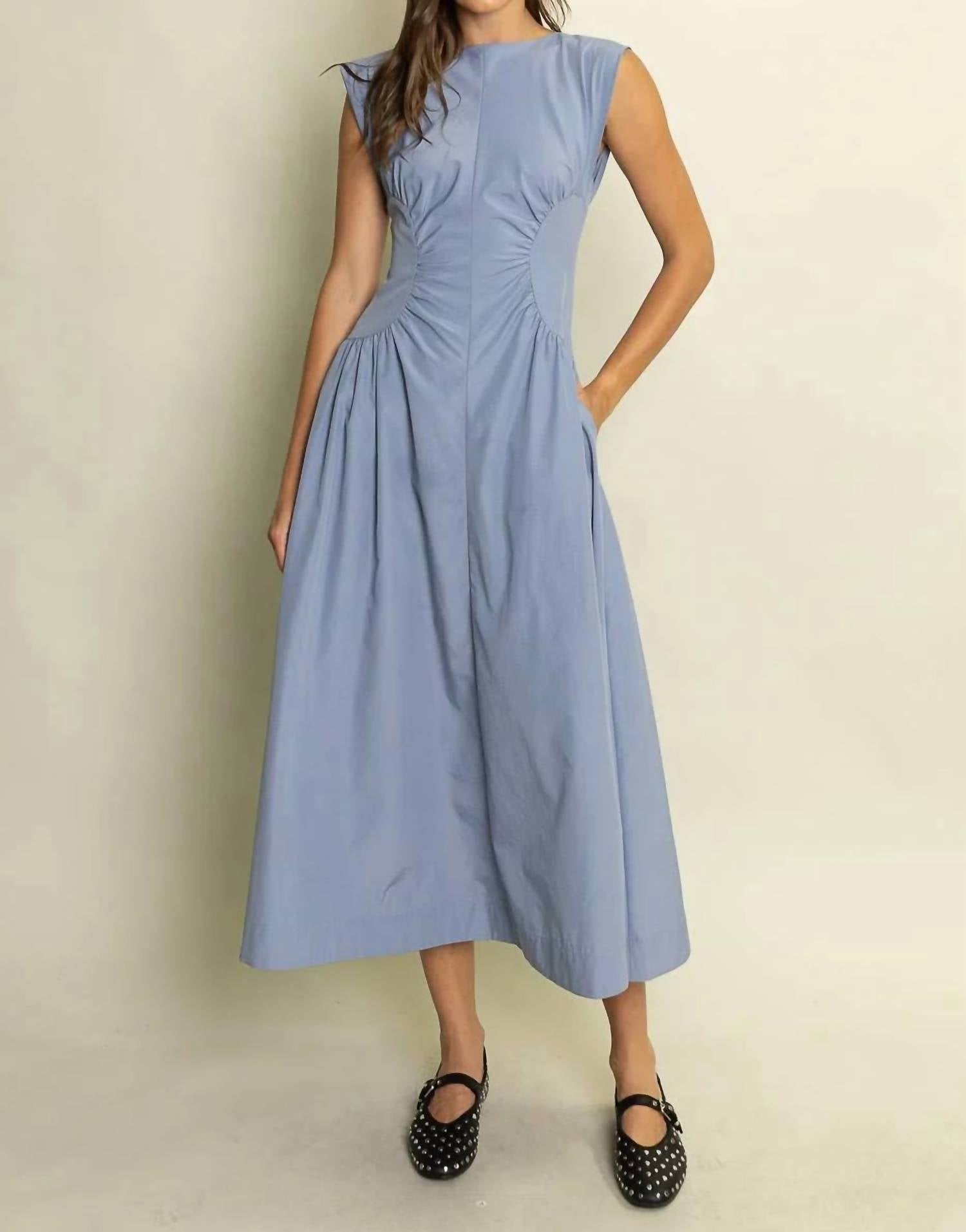 Heyson - Riviera Ruched Midi Dress
