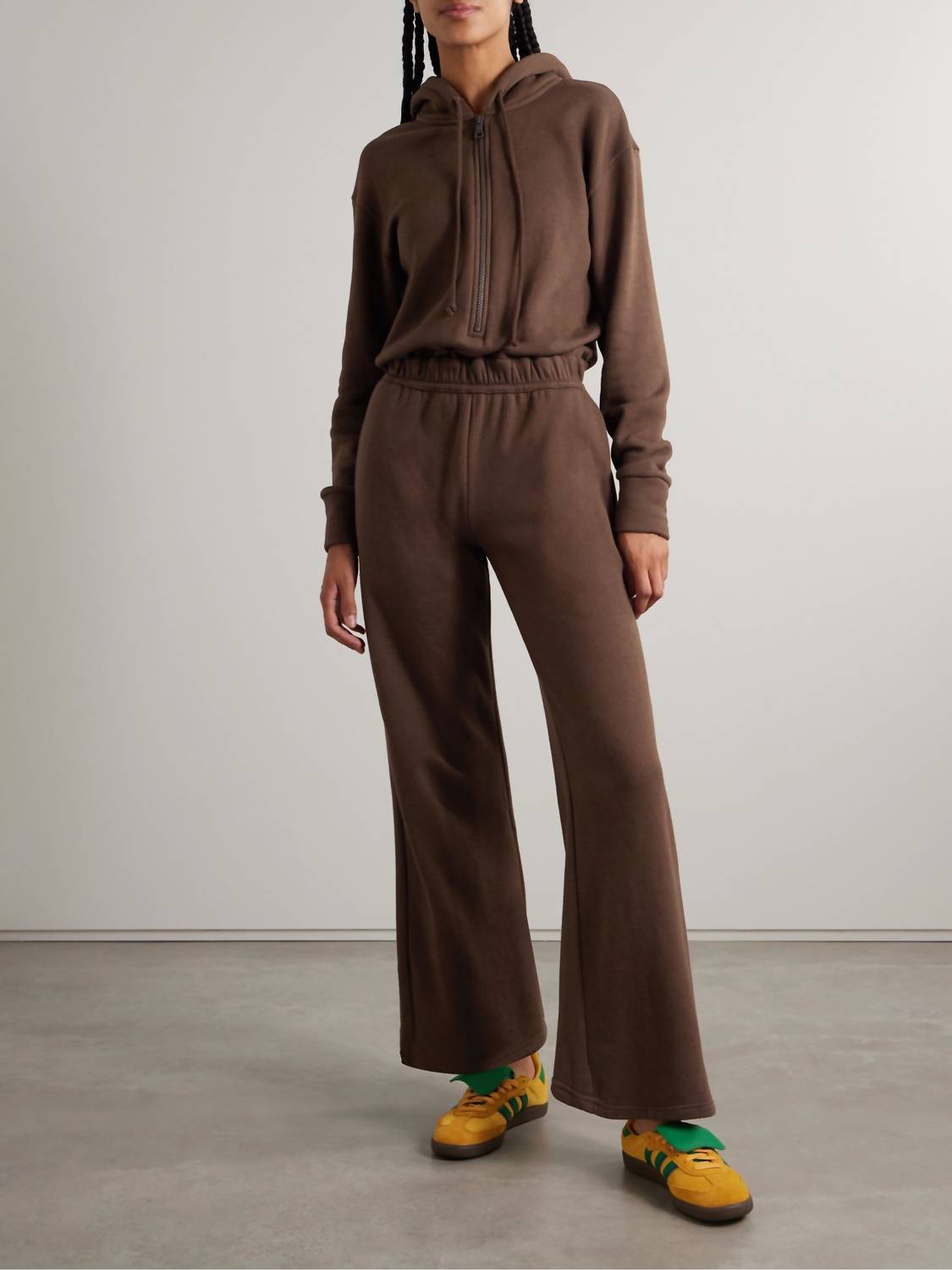 Rivet Utility - Manifester Jersey Hooded Jumpsuit