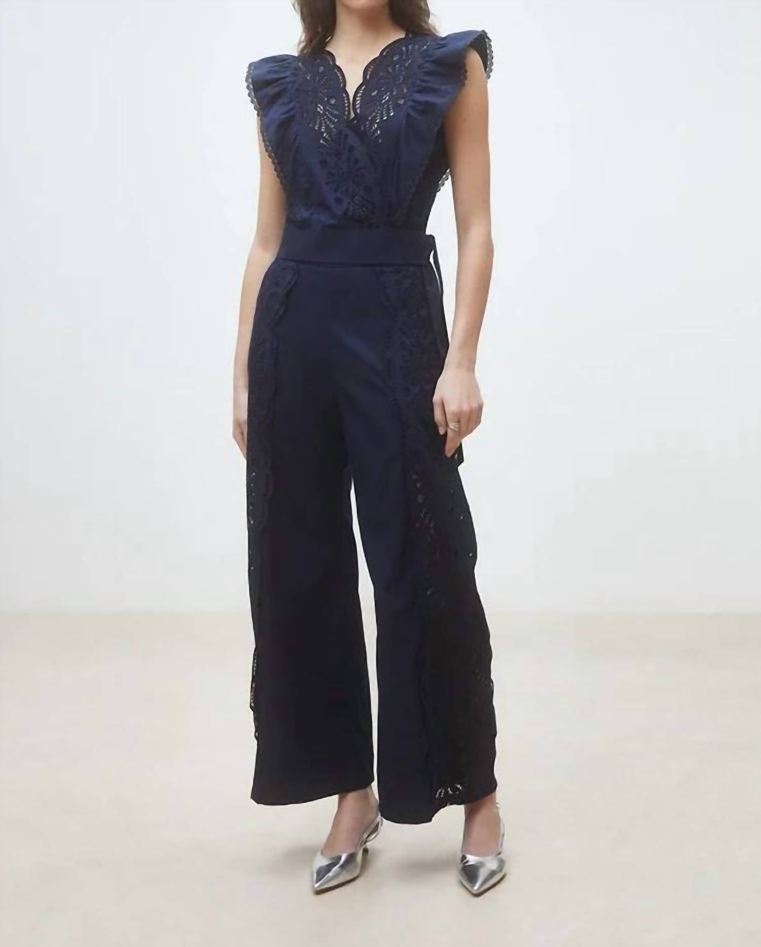 Suncoo - Lila V-neck Blouse