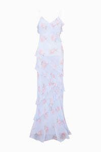 Loveshackfancy - Rialto Floral Chiffon Maxi Dress