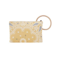 HOBO Women's Sheila Clutch Bag in sunset bandana - women's bag - detail view