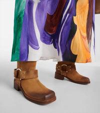 Dorothee Schumacher - Women's Waxed Statement Short Biker Boot