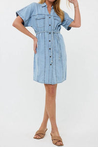 Esqualo - Denim Mini Dress