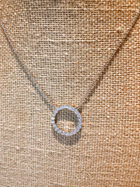 White Label - Women's Infinity Circle Necklace